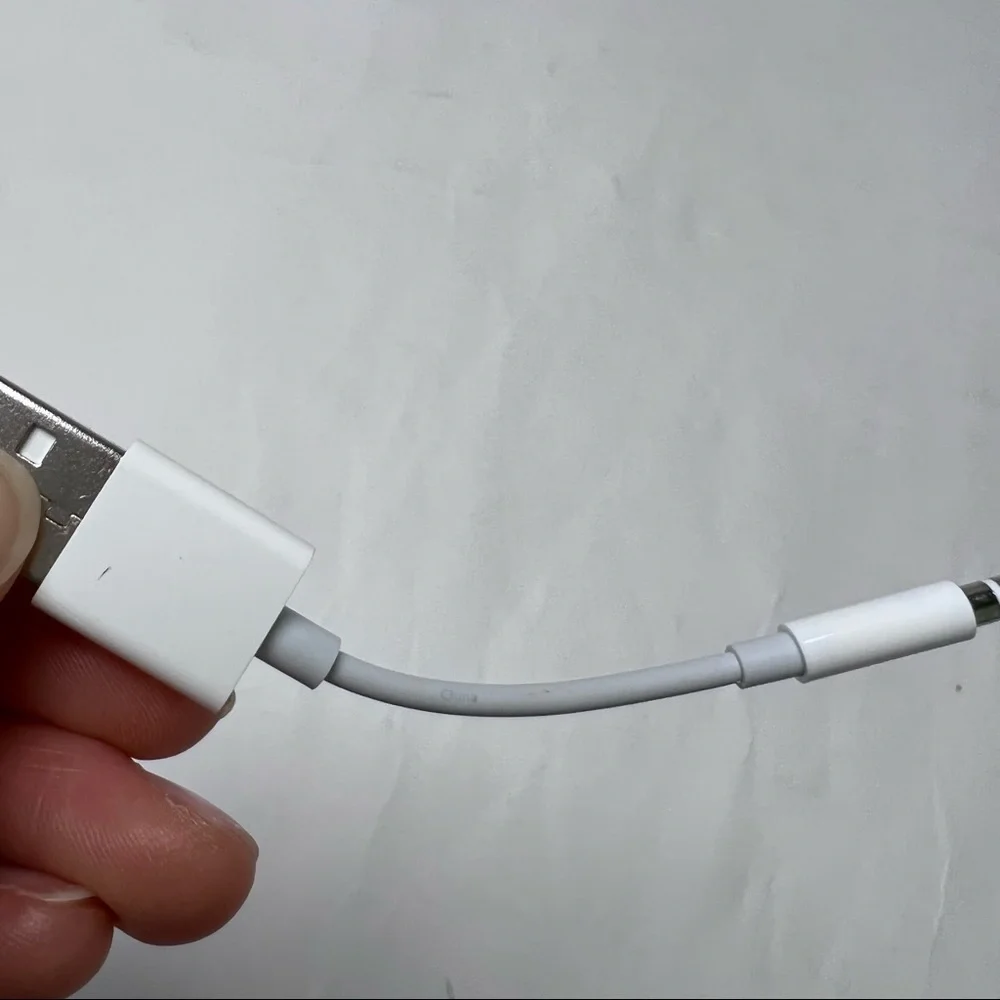Never Used - Apple Adapter - 3.5mm headphone jack to USB